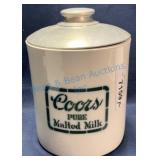Prohibition-Era Coors Malted Milk Canister