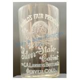 Zangï¿½s, Worlds Fair Premium Etched Beer Glass