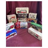Die-Cast Model Trucks with Packaging