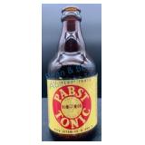 Pabst Tonic Bottle With Original Label