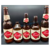 Tivoli Beer Bottles, Five Varieties, Denver CO