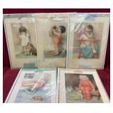 5 Bessie Pease Gutmann Calendars