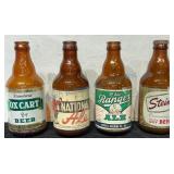 4 New York Breweries Steinie Bottles