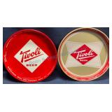 Tivoli Beer Trays, Circa 20th Century