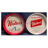 Walter Brewing Company Advertising Trays
