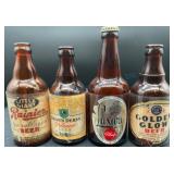 Four California Stiney Bottles