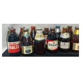 12 Vintage 7 Oz Beer Bottles with product