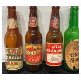 Four Early IRTP Atlas Beer Bottles