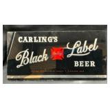 Carling's Black Label Beer Sign, NOS 12x6