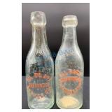 Two Early Val Blatz Brewing Co Bottles
