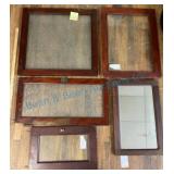 Framed Glass and Mirror Cabinet Doors