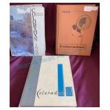 1957, 1958, and 1960 University of Colorado Yearbo