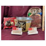 Coors Bucket and Collectible Items Set