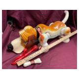 1972 Ideal Toy Company Basset Hound Toy