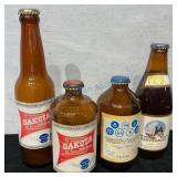 4 North Dakota Brewery Beer Bottles
