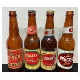 Four Oklahoma Breweries Beer Bottles
