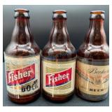 Utah Steinie Beer Bottles