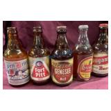 Five Steinie Beer Bottles with IRTP