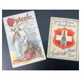Pre-Prohibition Tonic Advertisements