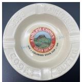1936 Colorado State Fair Pottery Ashtray