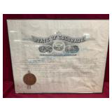 1890 Colorado State Penitentiary Appointment