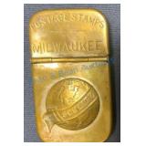 Joseph Schlitz Brewing Co Advertising Match Safe