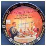 Dawson's Ale And Lager Tin Serving Tray