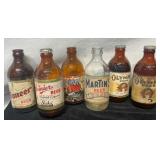 Six Washington Brewery Stubby Bottles