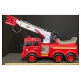 Ride-On Firetruck With Lights and Sirens