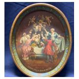 Velvet Radium Champagne Advertising Tray