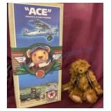 World War II Aviator Teddy Bear with Box