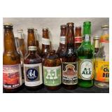 23 Vintage Beer Bottles