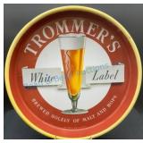 Trommer's White Label Beer Serving Tray