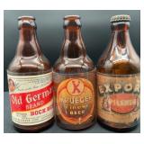 Three New Jersey Steiny Bottles, IRTP