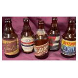 5 IRTP Steinie Beer Bottles