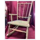 Early 20th Century Wooden Rocking Chair