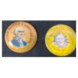 Early Neef Bros Brewery Advertising Pin Backs