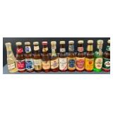 Unopened Vintage Sample Size Beer Bottles