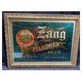 Early Zang Pilsner Beer Advertising Mirror