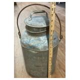 Metal Milk Can with Handle