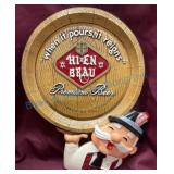 17-Inch High Chalkware Beer Advertisement