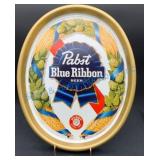 Pabst Blue Ribbon Beer Advertising Tray