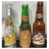3 Wisconsin Brewery IRTP Pony Beer Bottles