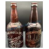 P. Schoenhofen Brewing Co. Embossed Bottles