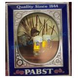 Electrified Pabst Advertisement Sign