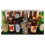 24 Vintage Beer Bottles