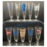 Brewery Advertising Beer Glasses