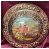 Adolph Coors Company Plastic 18-Inch Decorative Si
