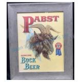 Pabst Genuine Bock Beer Advertisement
