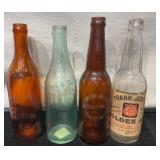 Embossed DC and New Hampshire Beer Bottles